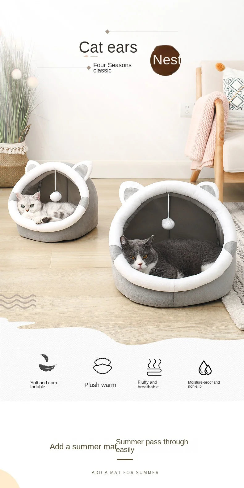 T&G - Cozy Cat Bed