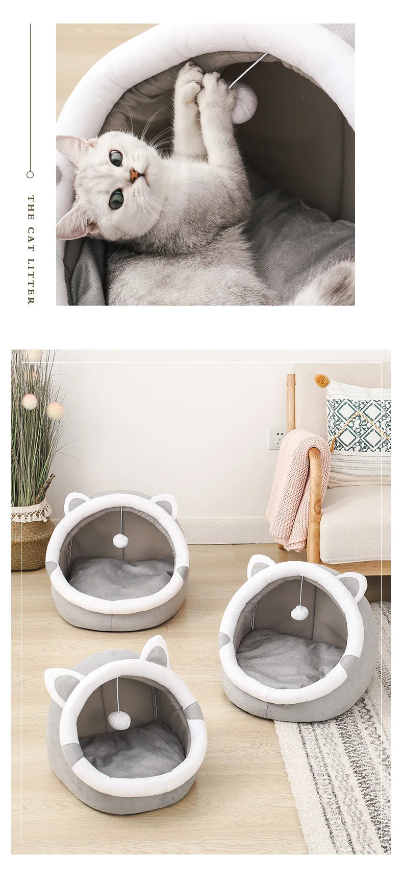 T&G - Cozy Cat Bed