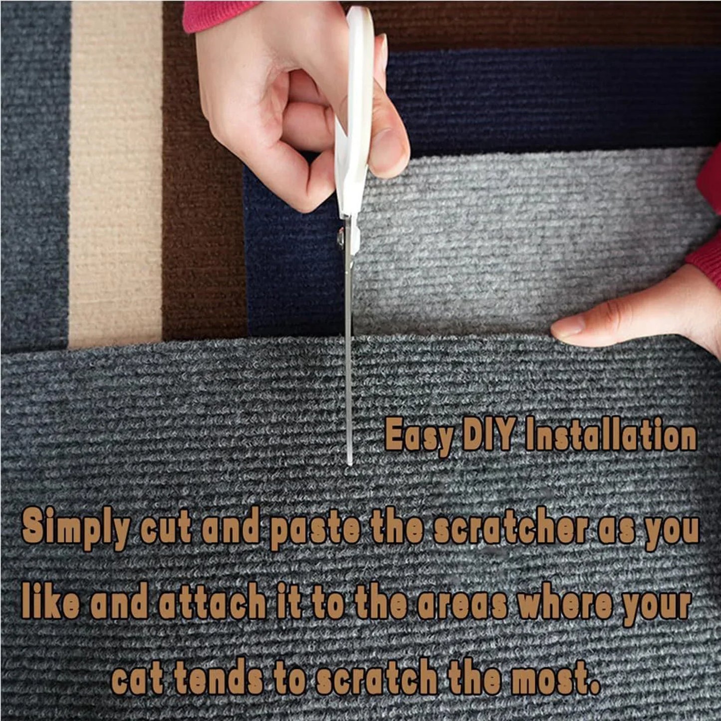 T&G Carpet Cat Scratcher Mat