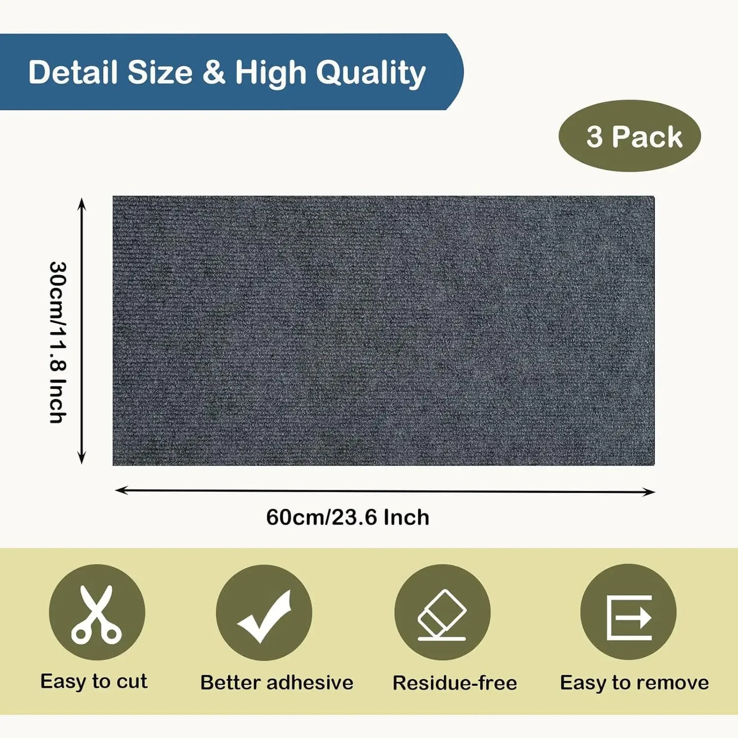 T&G Carpet Cat Scratcher Mat