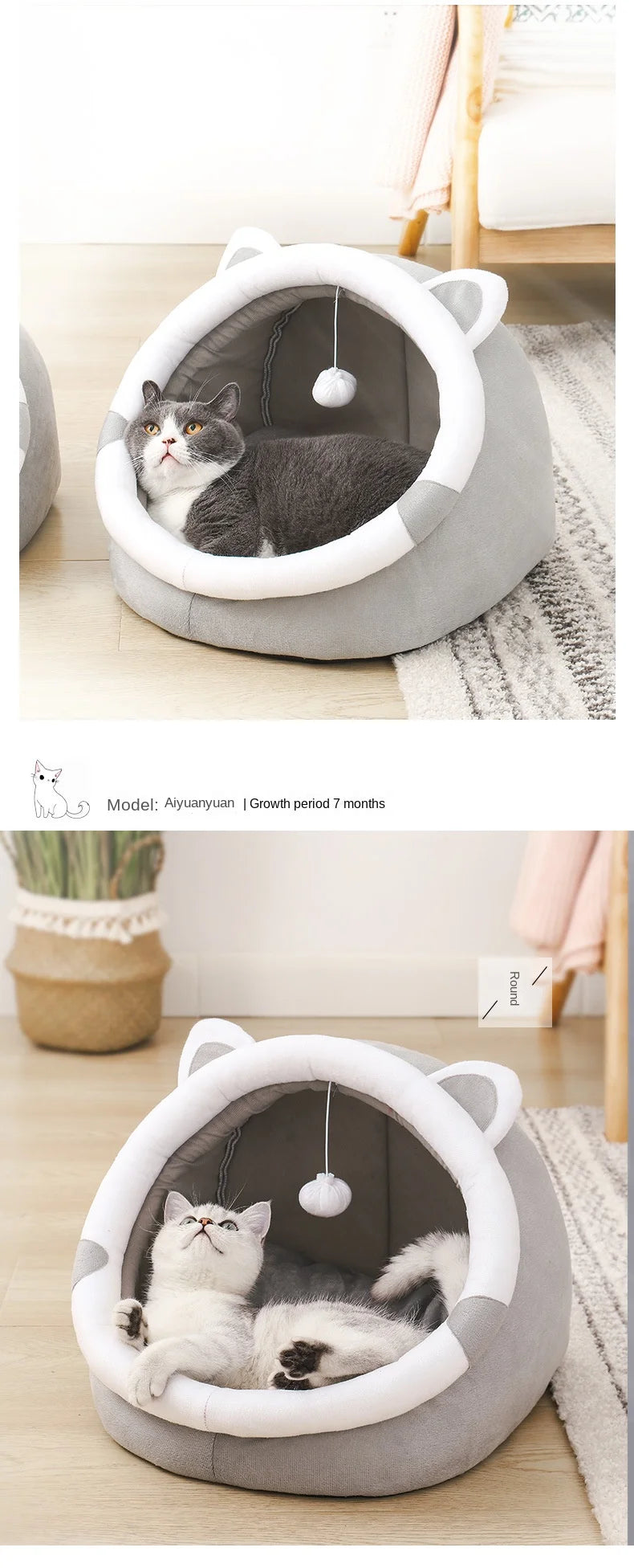 T&G - Cozy Cat Bed