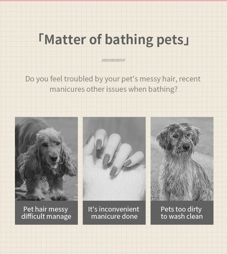 T&G - 3-in-1 Electric Pet Brush