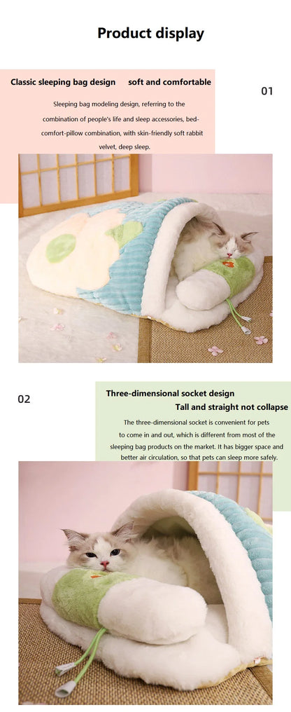 T&G - Japanese Sakura Cat Bed