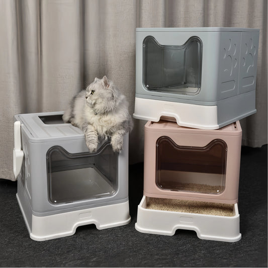 T&G Foldable Cat Litter Box