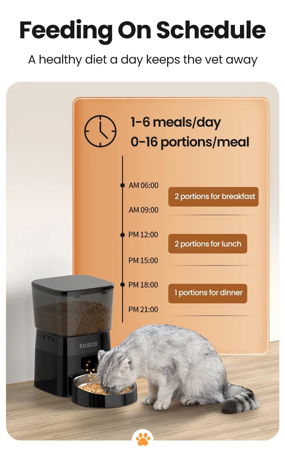T&G -  Automatic Pet Feeder Dispensers