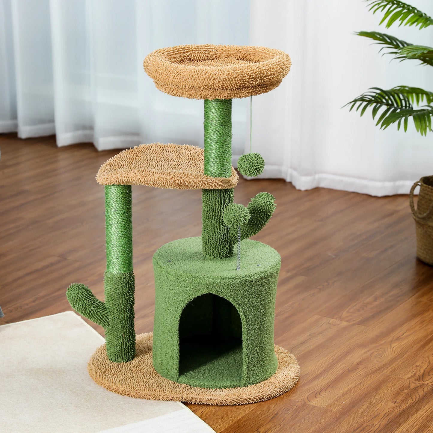 T&G - Cactus Cat Scratching Post Tower