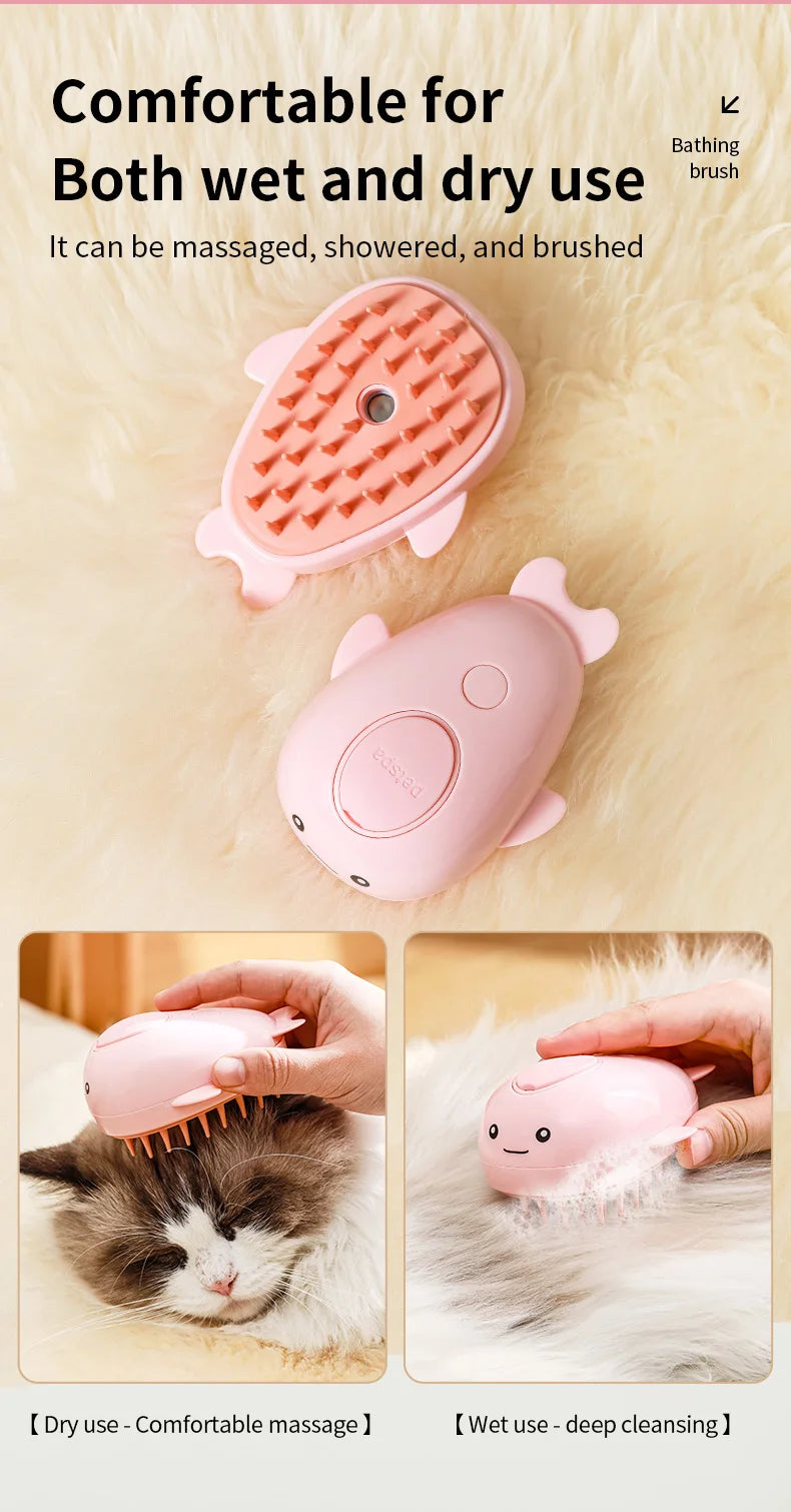 T&G - 3-in-1 Electric Pet Brush