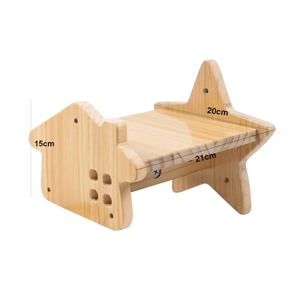 T&G Wall-Mounted Cat Scratching & Climbing Furniture