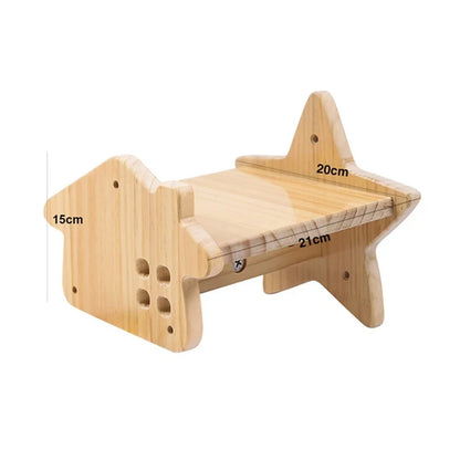 T&G Wall-Mounted Cat Scratching & Climbing Furniture
