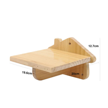 T&G Wall-Mounted Cat Scratching & Climbing Furniture