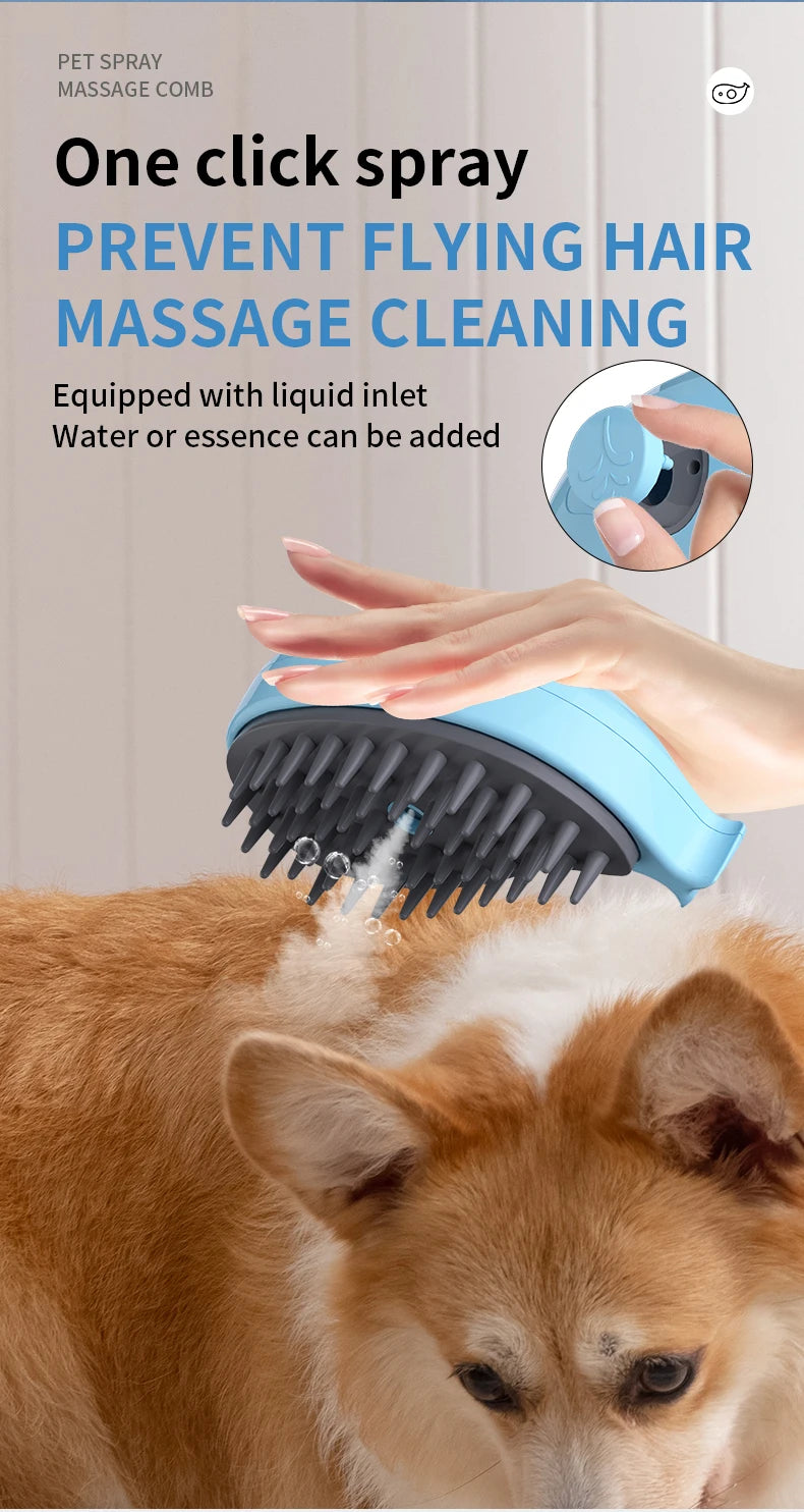 T&G - 3-in-1 Electric Pet Brush