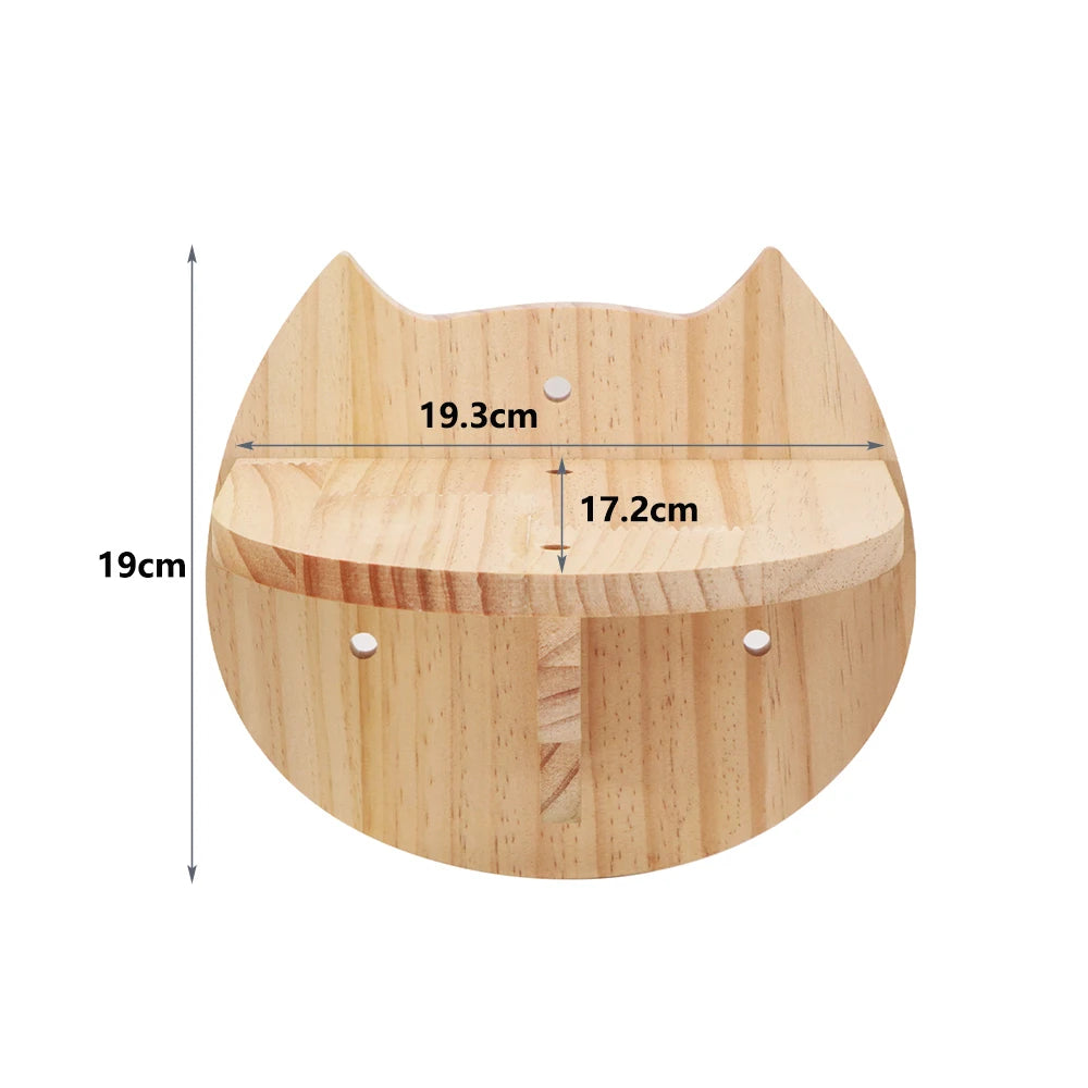 T&G Wall-Mounted Cat Scratching & Climbing Furniture