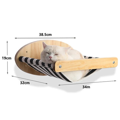 T&G Wall-Mounted Cat Scratching & Climbing Furniture