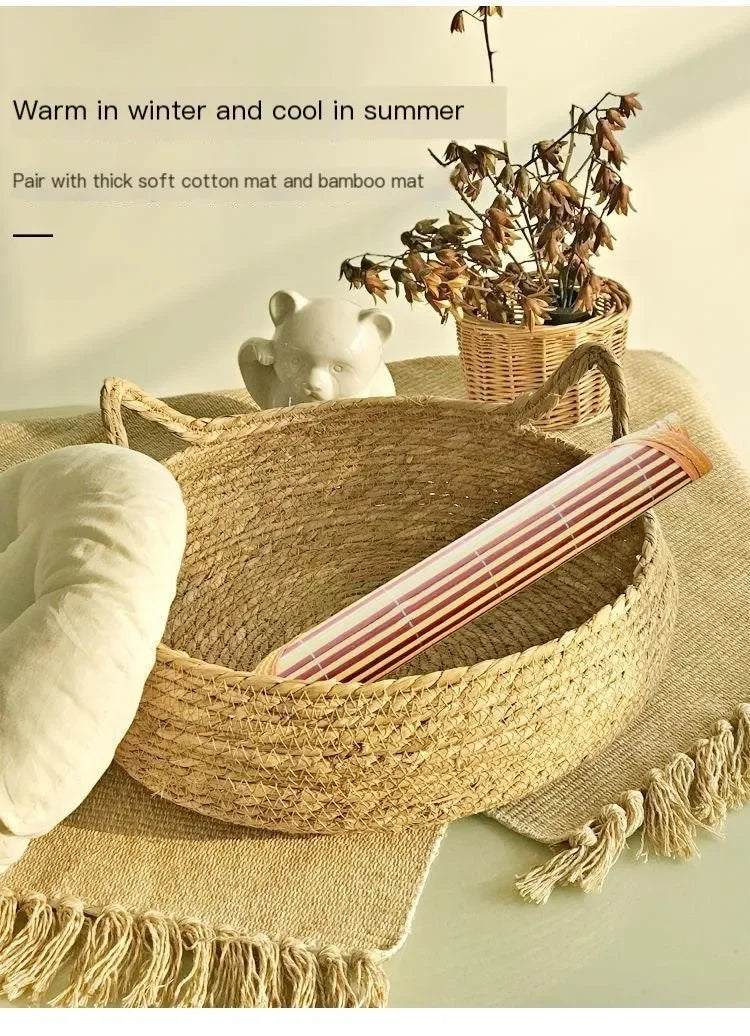 T&G - Hand-Woven Rattan Cat Nest