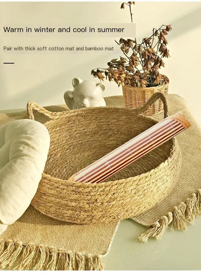 T&G - Hand-Woven Rattan Cat Nest