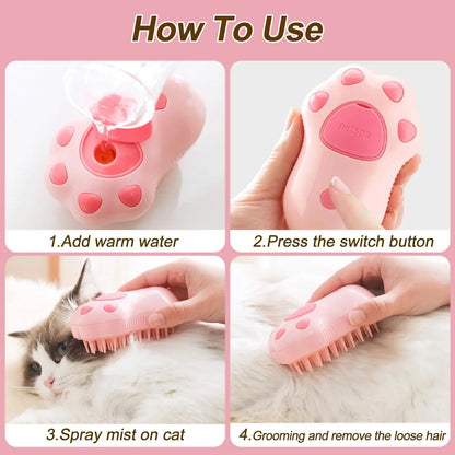 T&G - 3-in-1 Electric Pet Brush