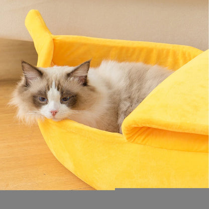 T&G Banana Boat Cat Bed
