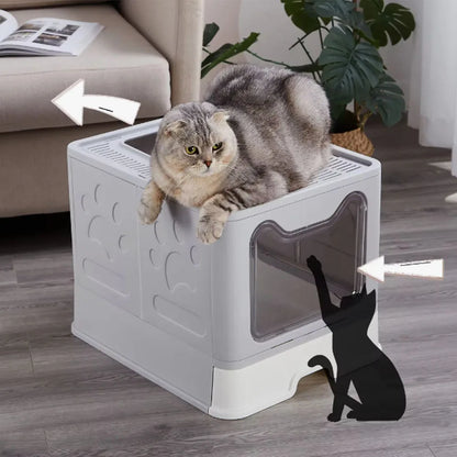 T&G Foldable Cat Litter Box
