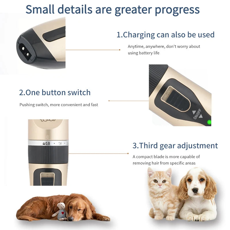 T&G - Professional Pet Hair Clipper