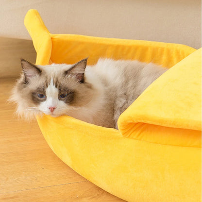 T&G Banana Boat Cat Bed