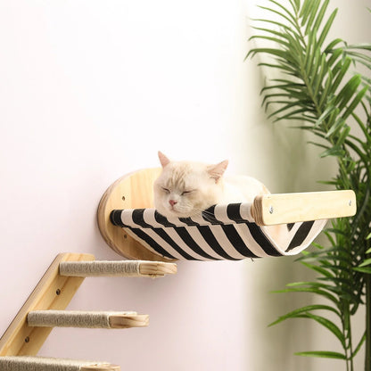 T&G Wall-Mounted Cat Scratching & Climbing Furniture