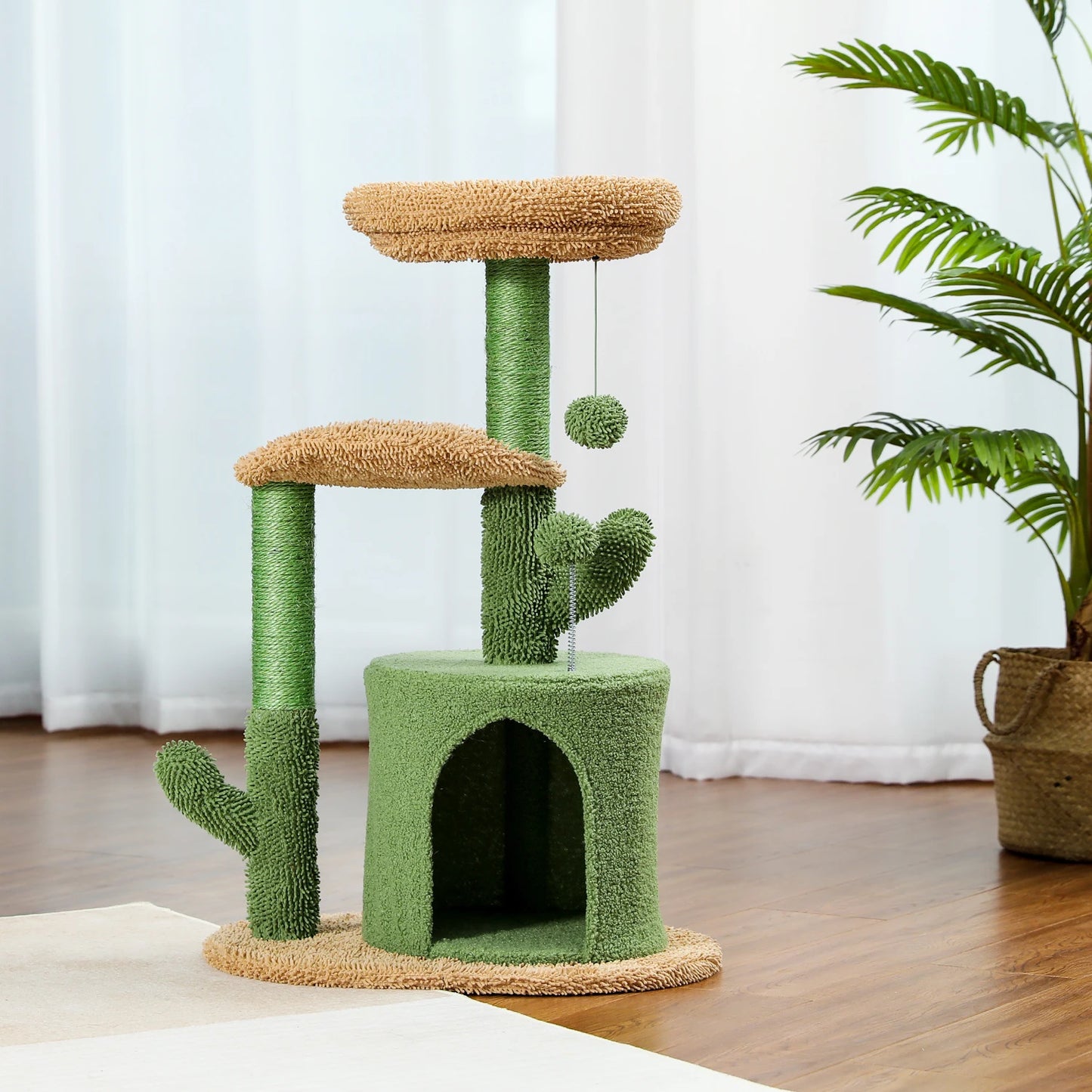 T&G - Cactus Cat Scratching Post Tower