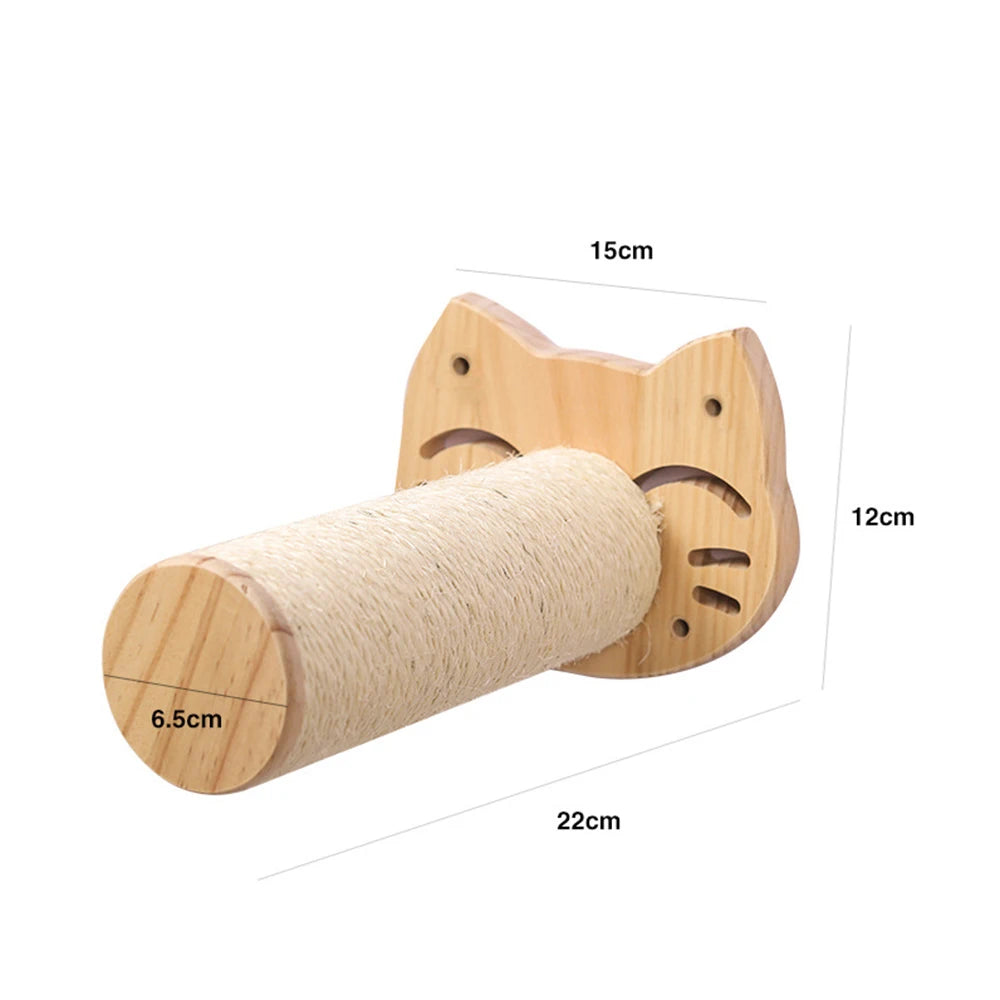 T&G Wall-Mounted Cat Scratching & Climbing Furniture